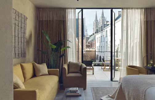 Deluxe Room With Terrace At Leading Hotels Of The World Botanic Sanctuary Antwerp