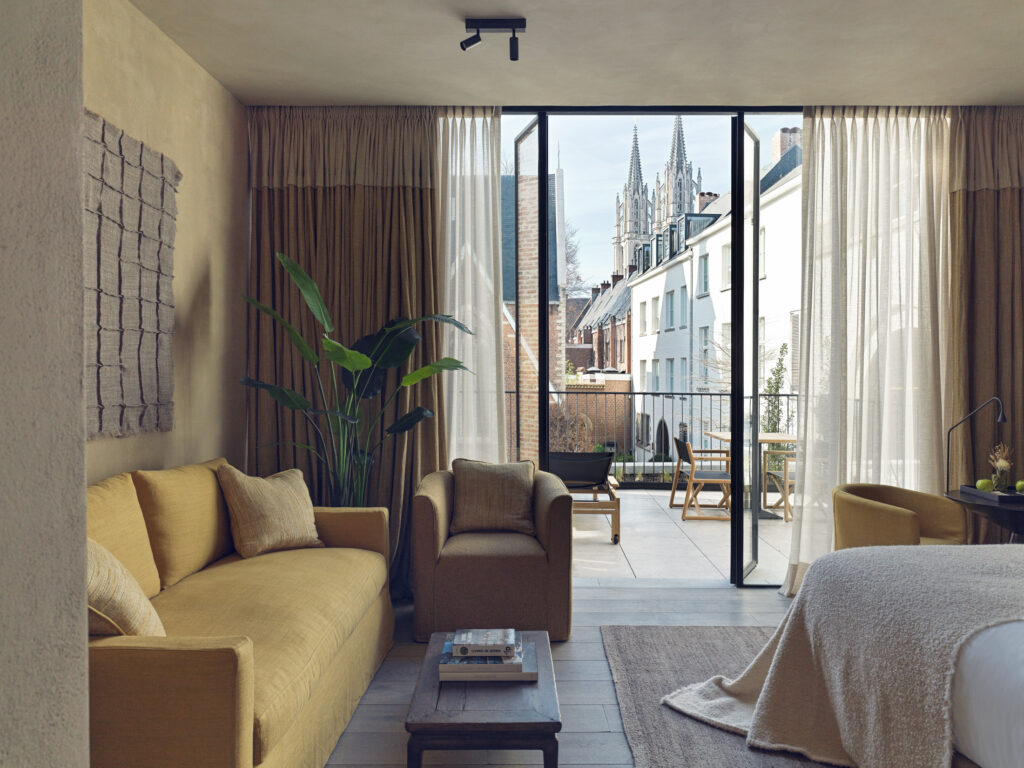 Deluxe Room with Terrace at Leading Hotels of the World Botanic Sanctuary Antwerp