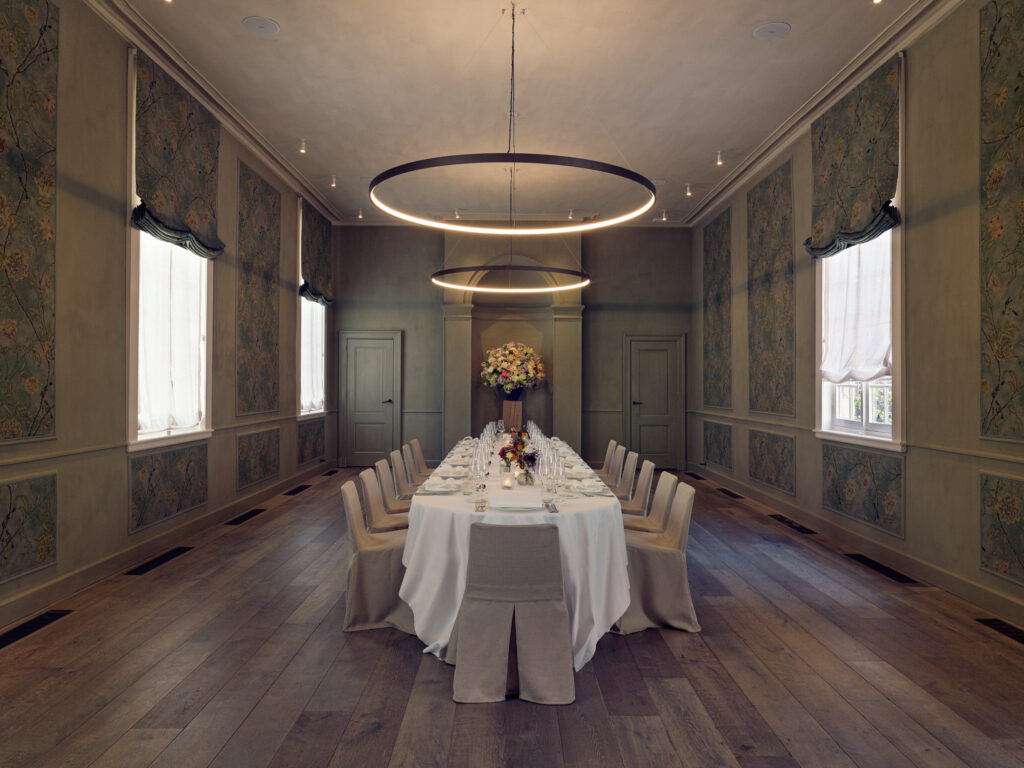 sublime settings for private dining experiences in Antwerp by Botanic Sanctuary Antwerp